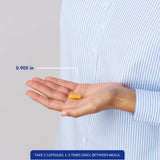 Pure Encapsulations Curcumasorb etiquette-produit: étiquette claire et sans allergènes.