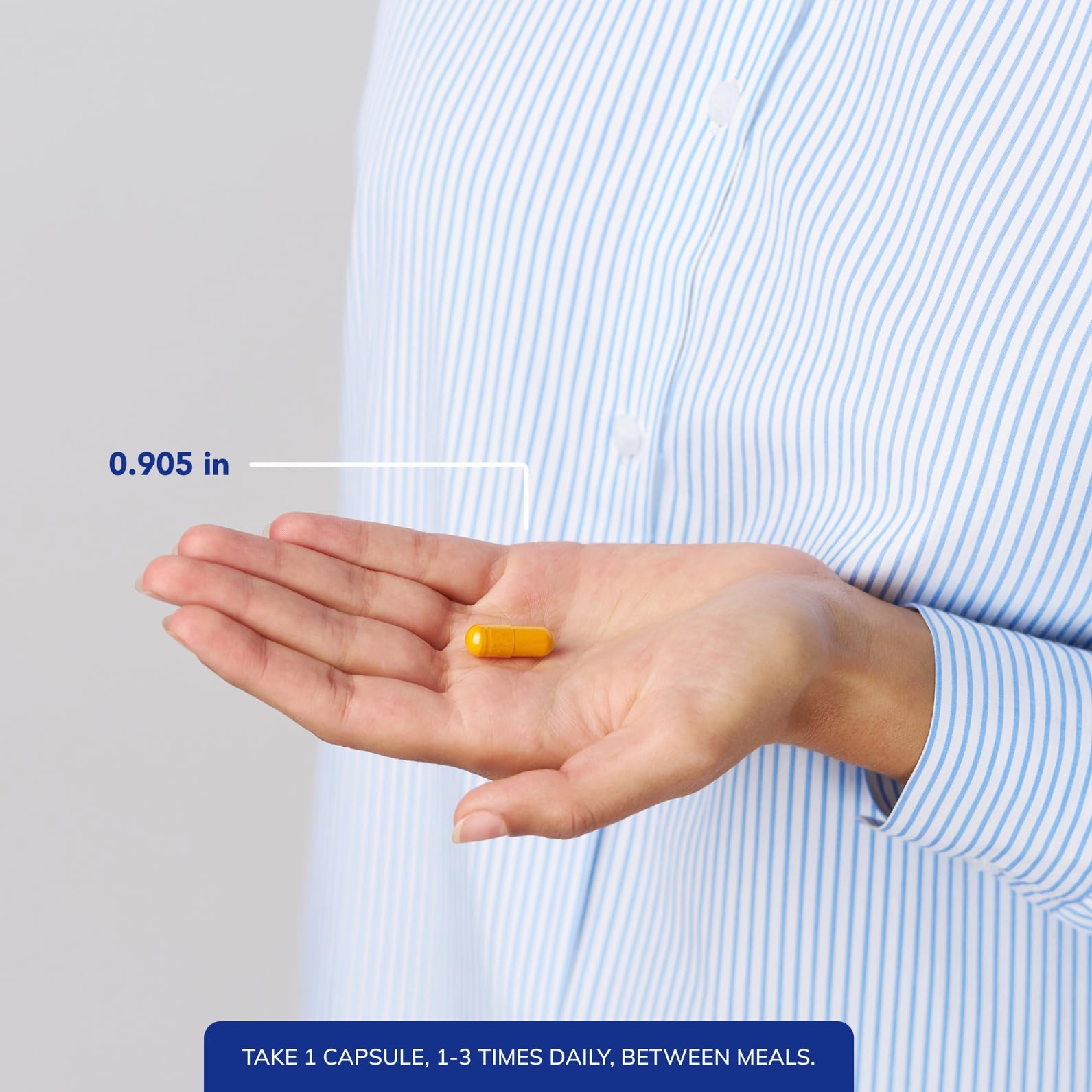Capsules Curcumin 500 et Bioperine – absorption améliorée possible grâce au poivre noir.