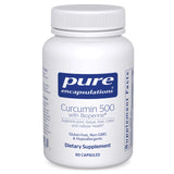 Pure Encapsulations Curcumin 500 – la bouteille, soutien potentiel des articulations et du foie.