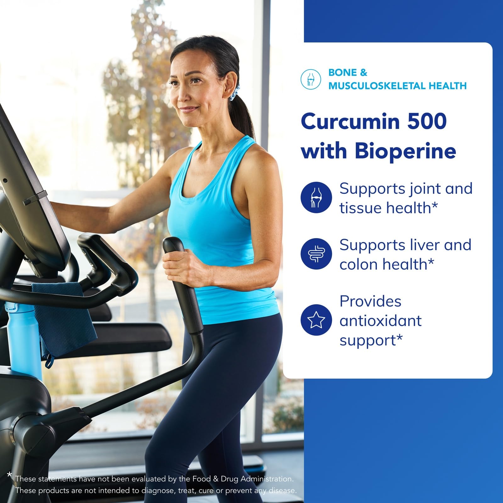 Pure Encapsulations Curcumin 500 – étiquette claire avec les informations produit.