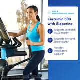 Pure Encapsulations Curcumin 500 – étiquette claire avec les informations produit.