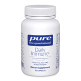 Pure Encapsulations Daily Immune — bouteille de 60 gélules prête pour votre routine.