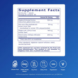 Pure Encapsulations DGL Plus, ingrédients herbeux, soutien potentiel au bien-être digestif.