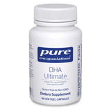 Pure Encapsulations DHA Ultimate – bouteille, soutien potentiel au cerveau et à la peau