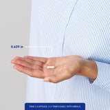 Pure Encapsulations DHEA, capsule facile à intégrer dans la routine avec les repas.
