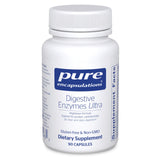 Pure Encapsulations Digestive Enzymes Ultra, bouteille, aide à la digestion des protéines.