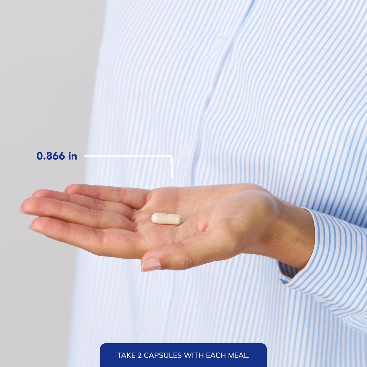 Etiquette claire Pure Encapsulations Digestives Ultra, sans allergènes et sans OGM.