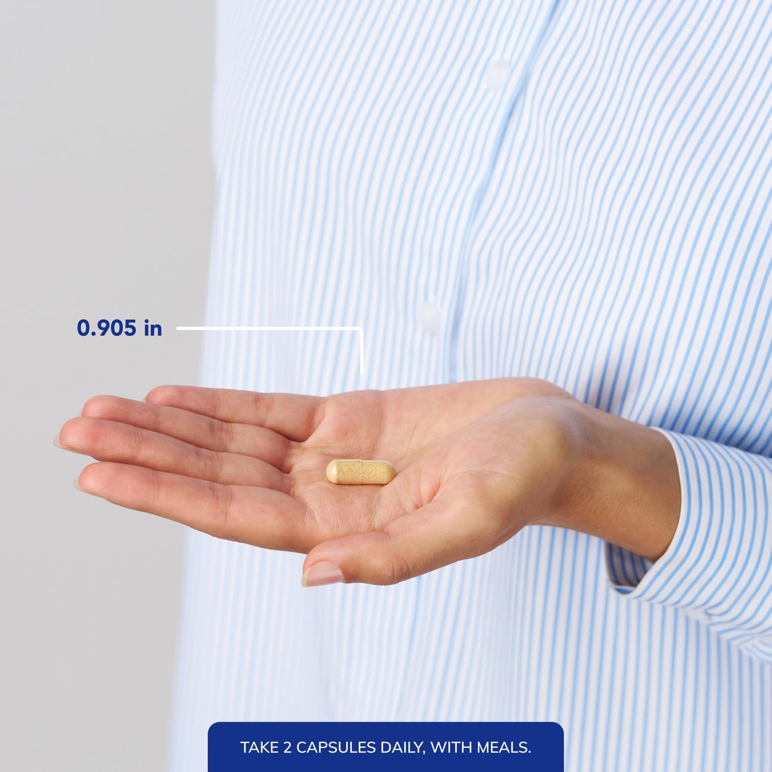 Gélules faciles à prendre, formulation pratique et facile à avaler.
