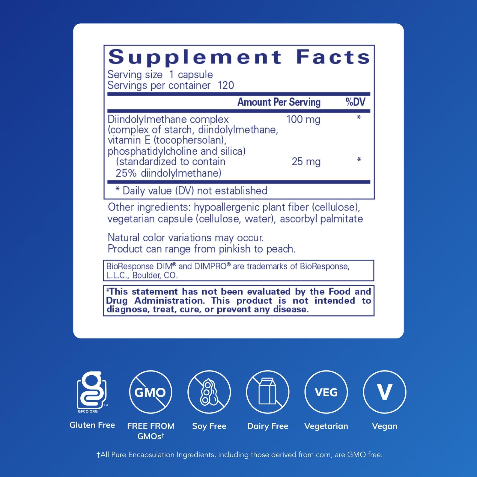 DIMPRO 100 – Capsules: format pratique pour prise rapide et discrète.