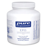 Pure Encapsulations E.P.O. en bouteille softgel, soutien potentiel de la peau saine