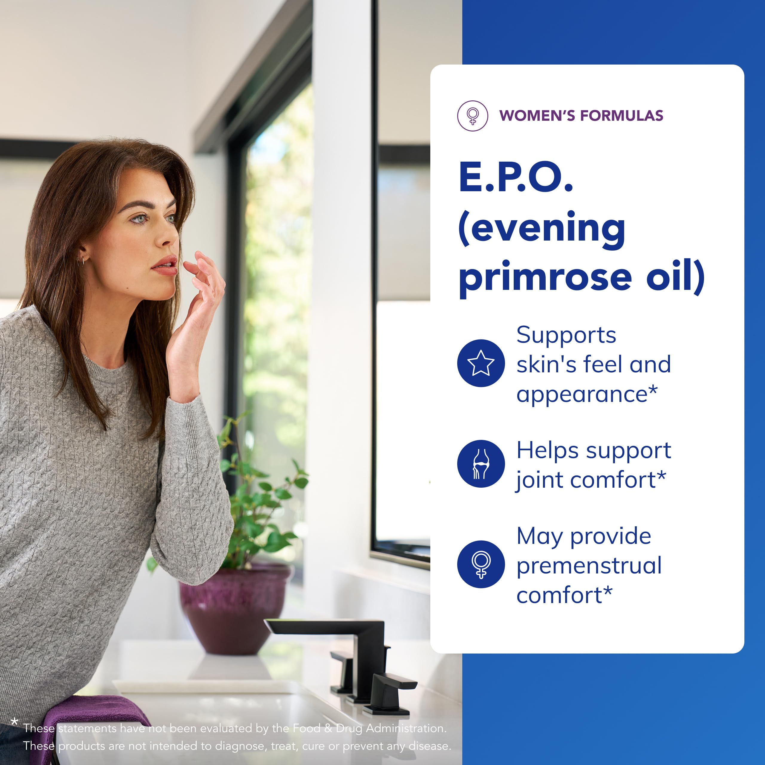 Étiquette Pure Encapsulations E.P.O., indicant formulation hypoallergénique et pureté
