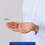 Dispositif de dosage facile des capsules Pure Encapsulations EPA/DHA pour une routine pratique.