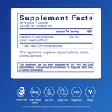 Pure Encapsulations Extrait pépins de pamplemousse – Capsules faciles à prendre pour le confort digestif.