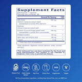 Pure Encapsulations Formule LVR – étiquette claire, pureté et absence d’allergènes.