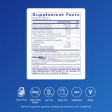 Pure Encapsulations Formule Soutien Maculaire – étiquette: composition claire des antioxydants