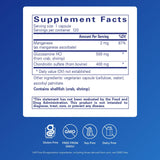 Pure Encapsulations Glucosamine-Chondroïtine manganèse - etiquette du produit mettant en avant la qualité.