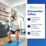 Cartilage sain facilité par Pure Encapsulations Glucosamine sulfate 1000 mg