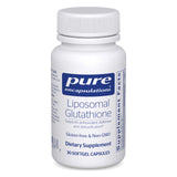 Pure Encapsulations glutathion liposomale bouteille: soutien potentiel du foie et protection cellulaire.