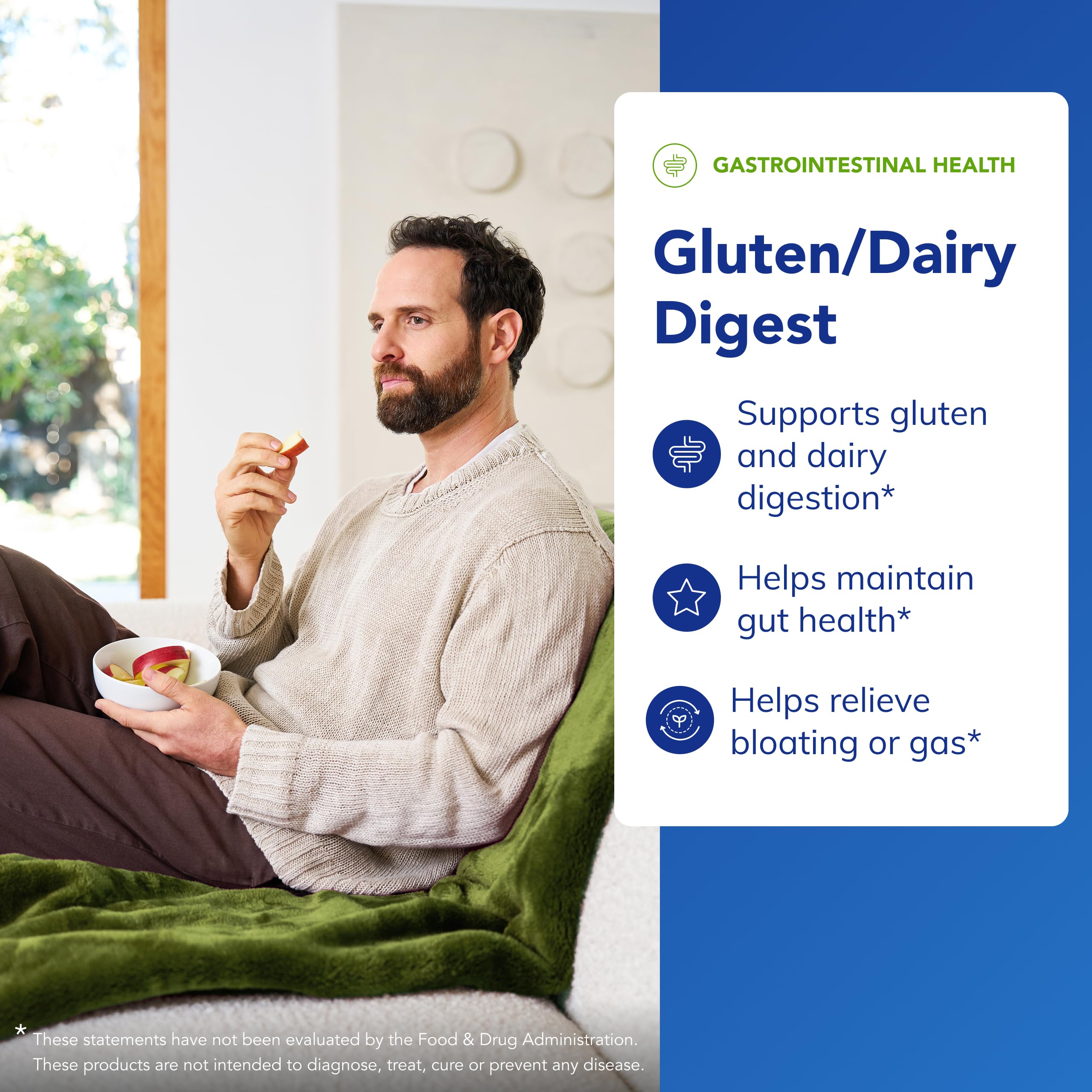 Pure Encapsulations Gluten/Dairy Digest: close-up des gélules, peut favoriser un confort gastro-intestinal.