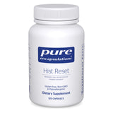 Pure Encapsulations Hist Reset – bouteille 120 capsules, soutien potentiel pour la santé nasale.