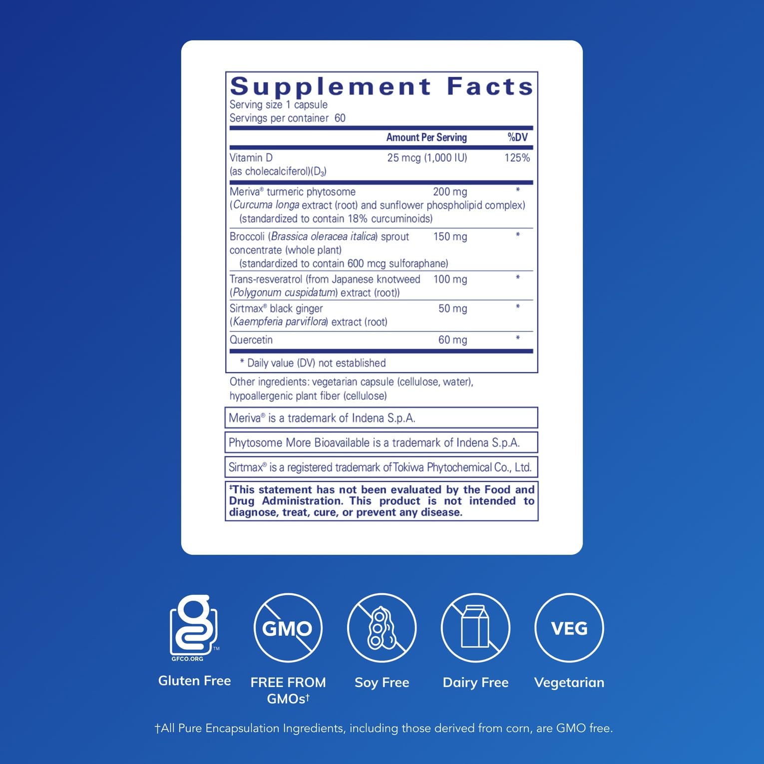 Pure Encapsulations Immunité Équilibre — capsules indiquant le soutien articulations et digestion.