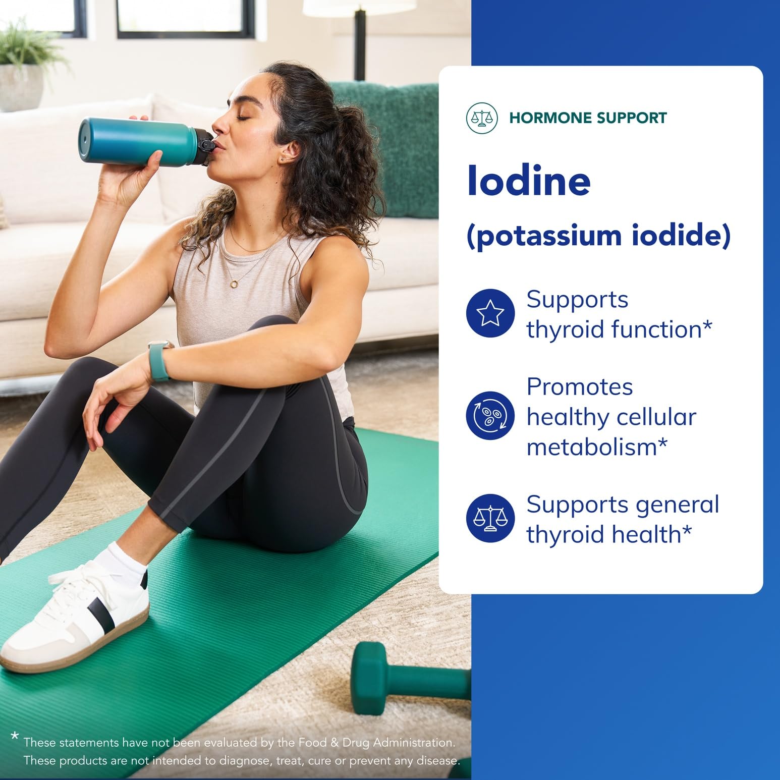 Pure Encapsulations Iode – Gelules sur table, usage quotidien pratique.
