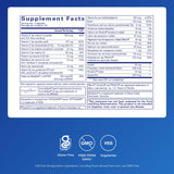 Pure Encapsulations Junior Nutrients – étiquette: sans fer et nutriments essentiels clairement indiqués.