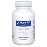 Pure Encapsulations L-Carnitine Fumarate, bouteille avant, dosage pratique.
