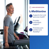Pure Encapsulations L-Methionine, etiquette-produit, logo visible et composition.