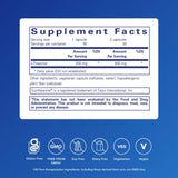 L-Theanine Pure Encapsulations, capsules faciles à avaler, calme possible en moments de stress.