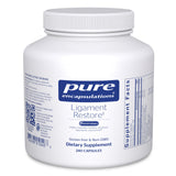 Ligament Restore de Pure Encapsulations – bouteille montrée, soutien potentiel des tendons et articulations.