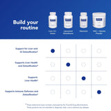 Pure Encapsulations Liver-G.I. Detox: formule sans gluten/OGM affichée