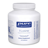 Pure Encapsulations L-Lysine, bouteille avec gélules faciles à avaler pour soutien immunitaire