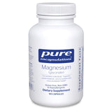 Pure Encapsulations Magnésium Glycinate, bouteille pratique pour un apport quotidien.
