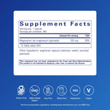 Pure Encapsulations Magnésium Glycinate - capsules, soutien potentiel au métabolisme et à la fonction musculaire.
