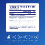 Pure Encapsulations Mélatonine 20 mg – étiquette lisible pour référence rapide.