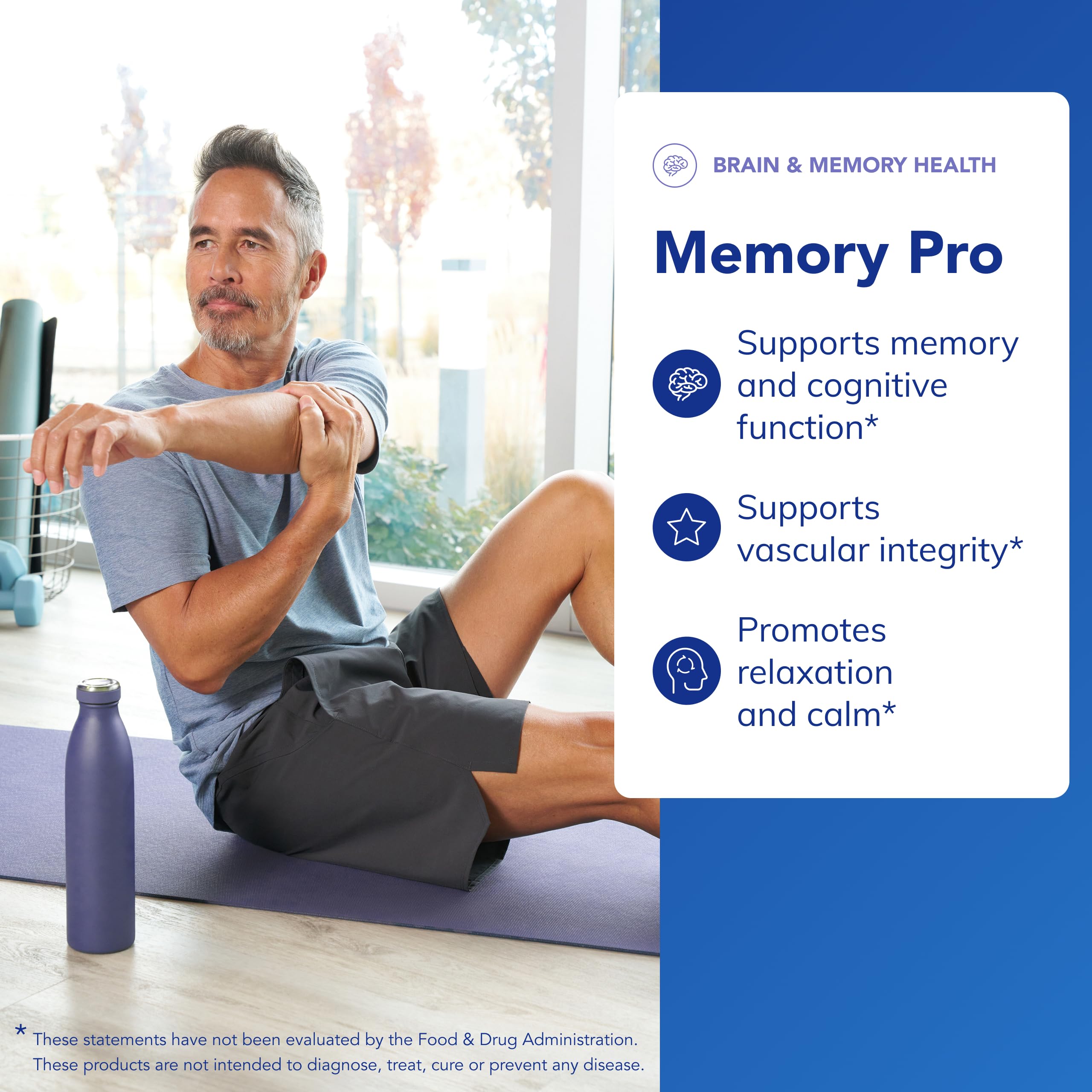 Gélules Memory Pro pour une concentration soutenue et une routine efficace.