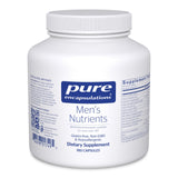 Pure Encapsulations Men’s Nutrients, bouteille: énergie potentielle et bien-être quotidien.