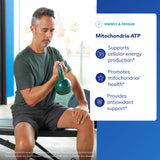 Pure Encapsulations Mitochondria-ATP – ingrédients clés visibles pour le métabolisme énergétique.