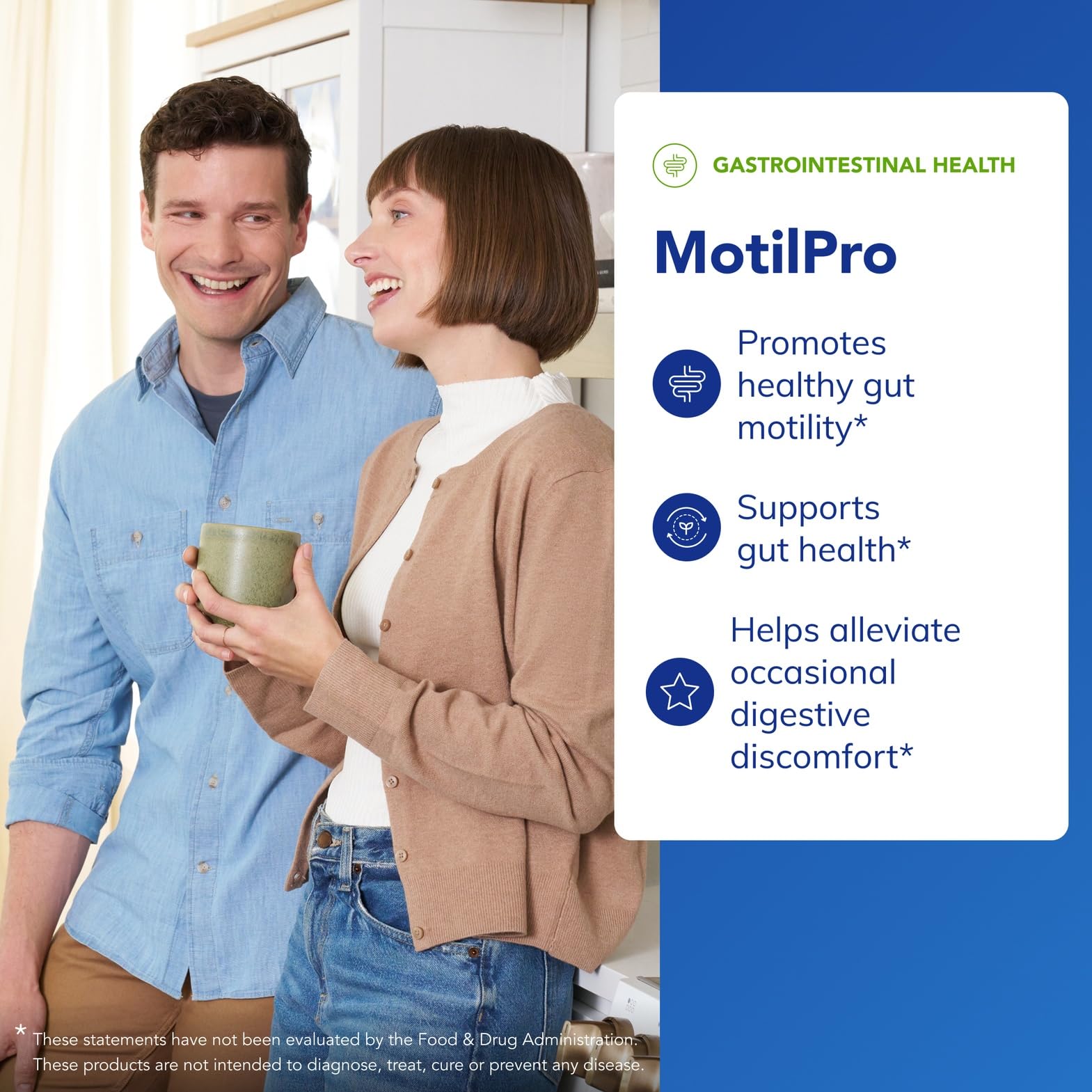 Étiquette MotilPro avec les informations produit et l’utilisation.