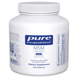 Pure Encapsulations MSM: bouteille de capsules pour le soutien des articulations et du tissu conjonctif