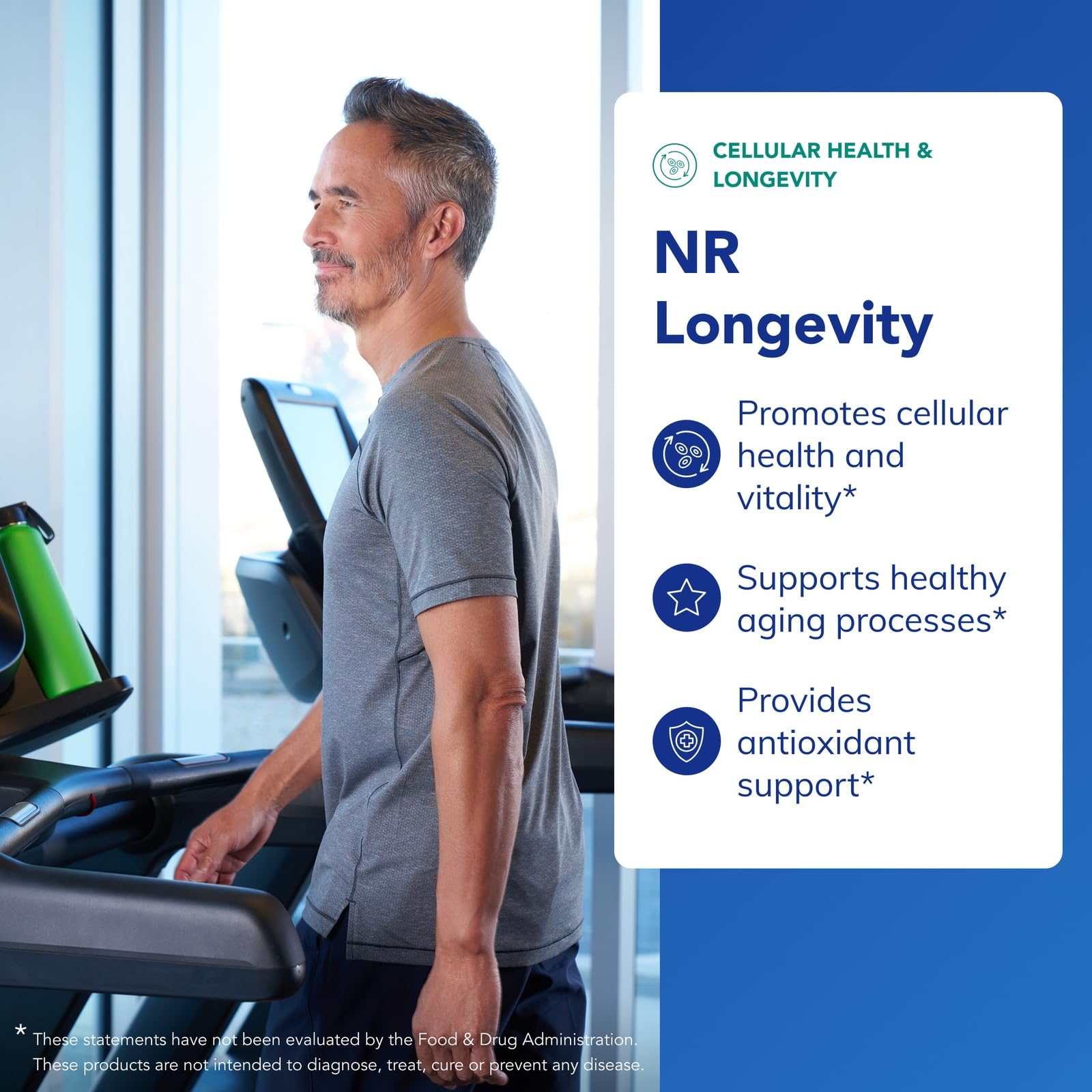 Étiquette NR Longevity; ingrédients clés et posologie recommandée
