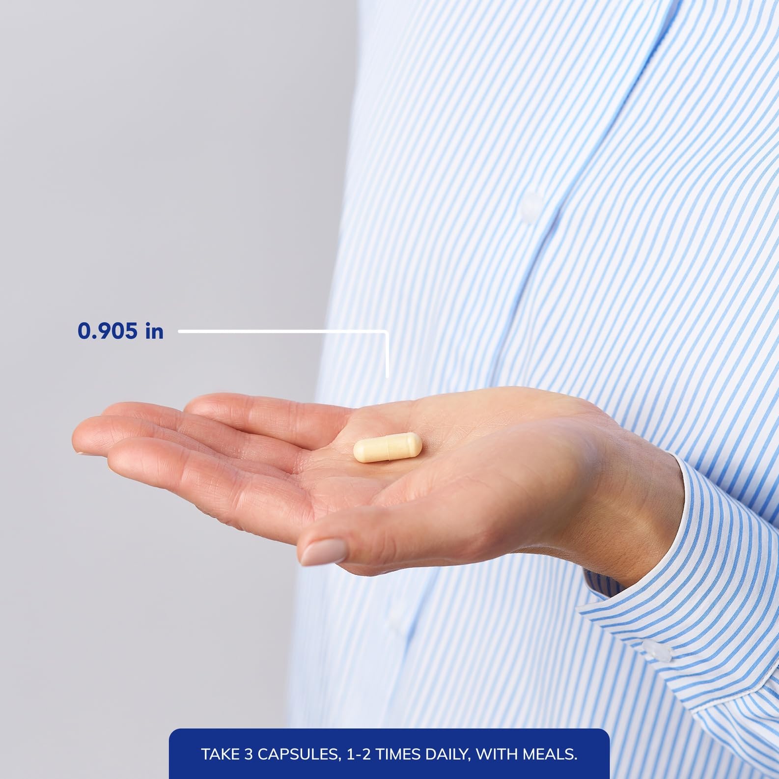 Boîte Nutrient 950 avec emballage clair et sans allergènes.