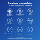 Contrôle qualité Pure Encapsulations, Nutrient 950 sans cuivre et fer, gélules sans allergènes.