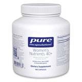 Pure Encapsulations Nutriments Femmes 40+ – bouteille de capsules, soutien potentiel à la santé urinaire.