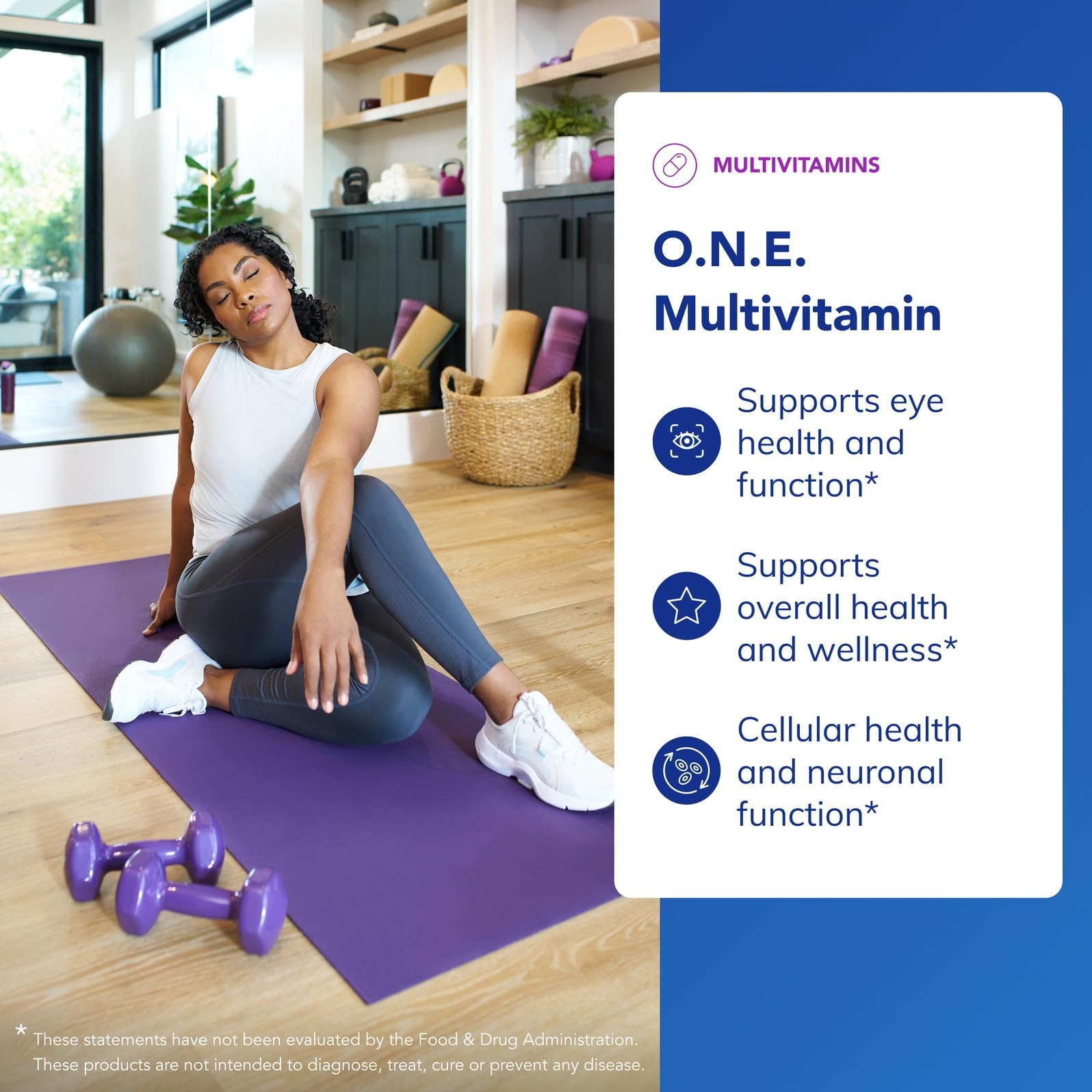 Pure Encapsulations ONE Multivitamin — complexe antioxydant soutenant vitalité et santé cellulaire.