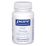 Bouteille Pure Encapsulations O.N.E. Omega avec gélules faciles à avaler