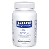 Pure Encapsulations O.N.E. Omega – capsules poisson visibles, soutiennent potentiellement le cœur et le cerveau.