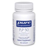 Pure Encapsulations P5P 50 - Bouteille affichée, soutien potentiel du métabolisme énergétique.