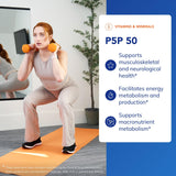 Pure Encapsulations P5P 50 - Capsules faciles à avaler, à prendre avec les repas.